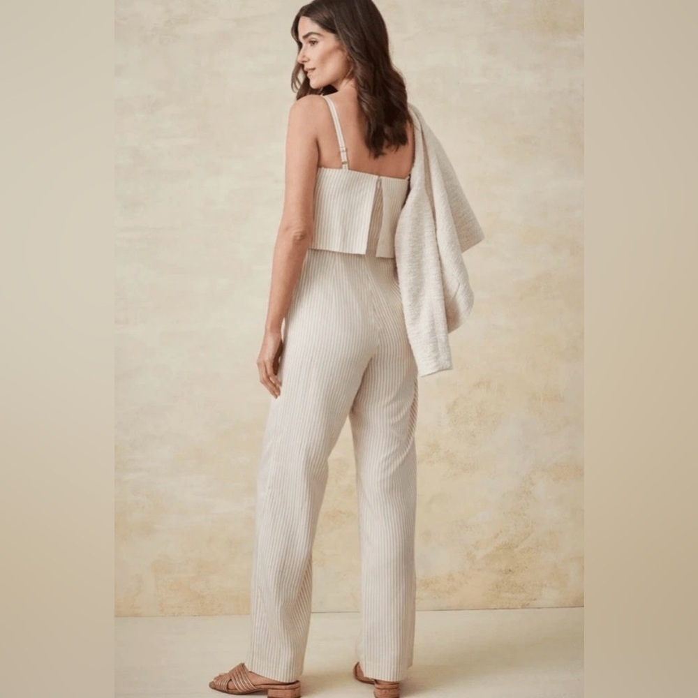 J. McLaughlin Women's Muriel Jumpsuit In Stripes - Picture 3 of 8
